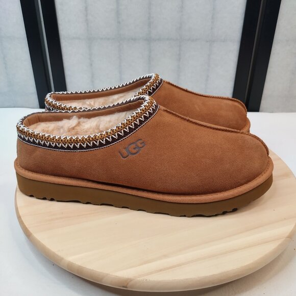 NWOT UGG Tasman Chestnut Slippers Men US 12 - Picture 2 of 15